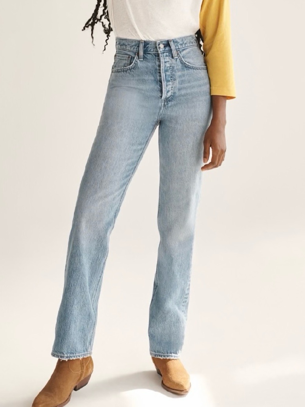 Aritzia Denim Forum The Joni High Rise Loose Jeans Size 26